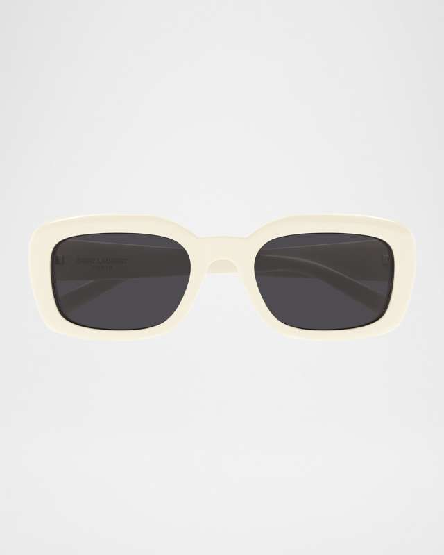 Recycled Acetate Rectangular Sunglasses